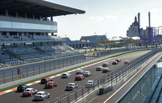 Russian Championship circuit races. Day One