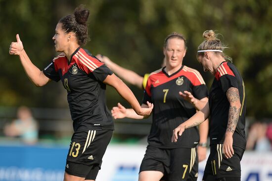 Football. World Cup 2015 qualification. Women. Russia vs. Germany