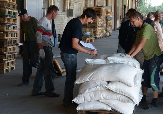 Russia's humanitarian aid convoy for southeastern Ukraine