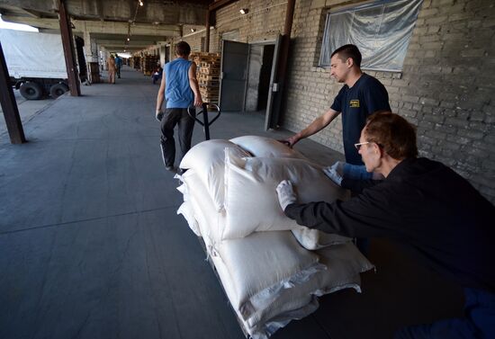 Russia's humanitarian aid convoy for southeastern Ukraine