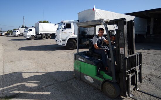 Russia's humanitarian aid convoy for southeastern Ukraine