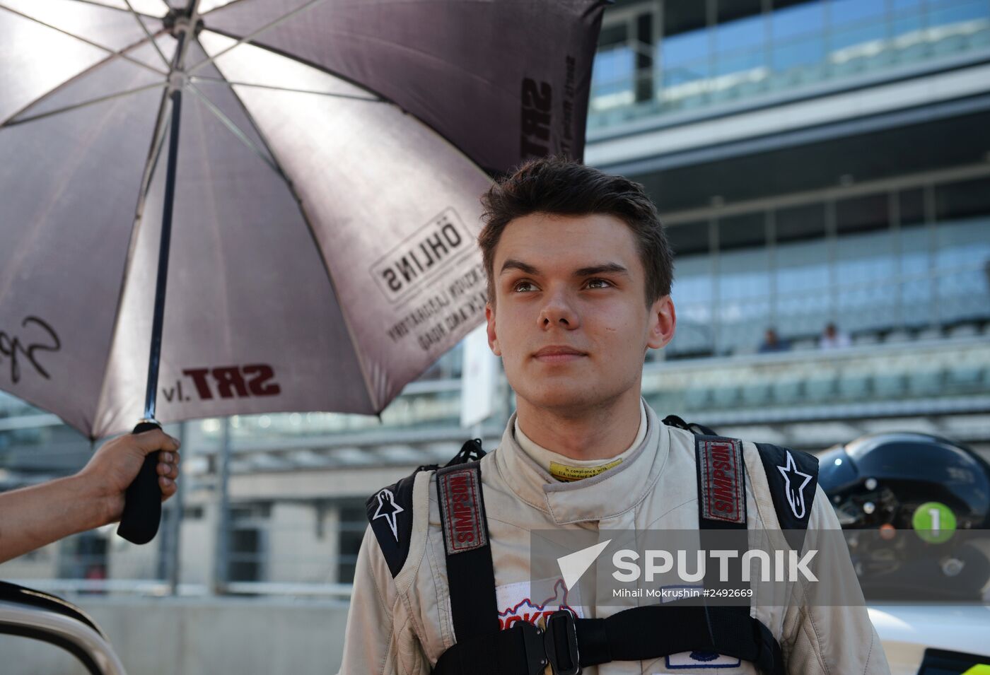 Russian circuit racing championship. Day One
