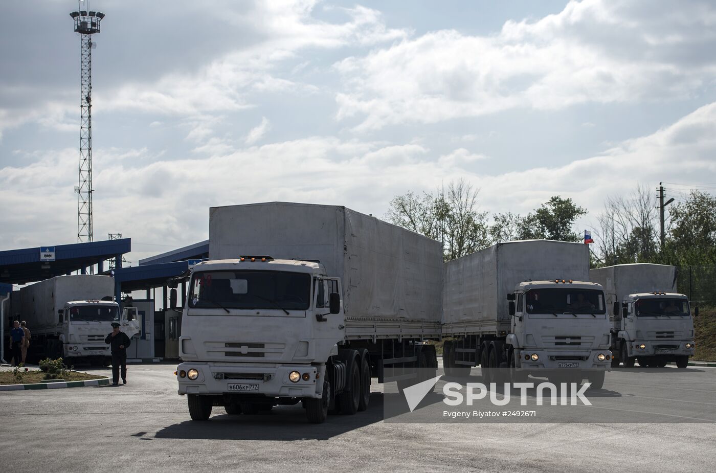 Russia's humanitarian aid convoy for southeastern Ukraine