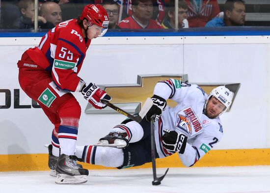 Kontinental Hockey League. Lokomotiv vs. Metallurg (Magnitogorsk)