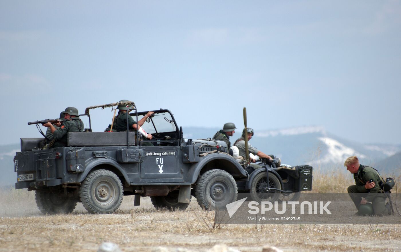Crimean military historic festival
