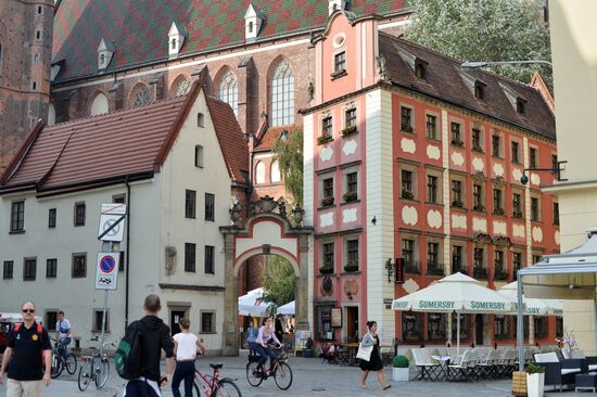 World cities. Wroclaw