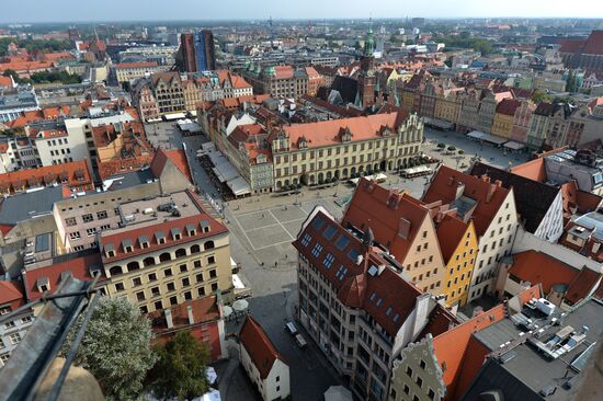 World cities. Wroclaw