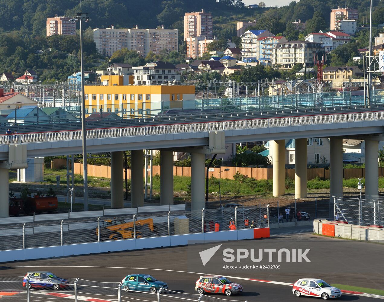 Russian Championship circuit races. Day One