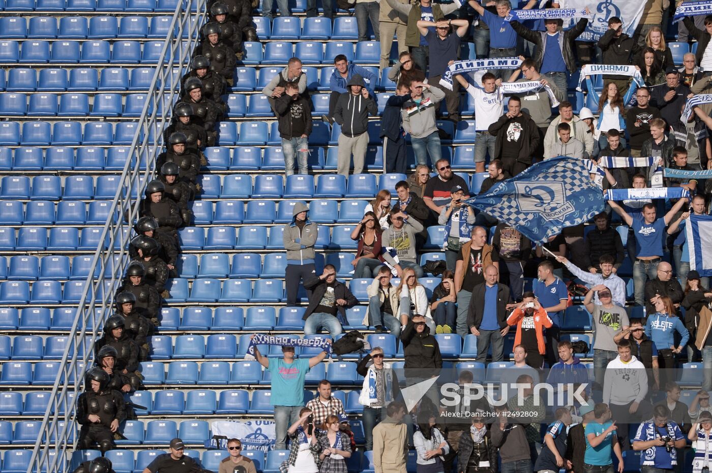Russian Football Premier League. Zenit vs. Dynamo