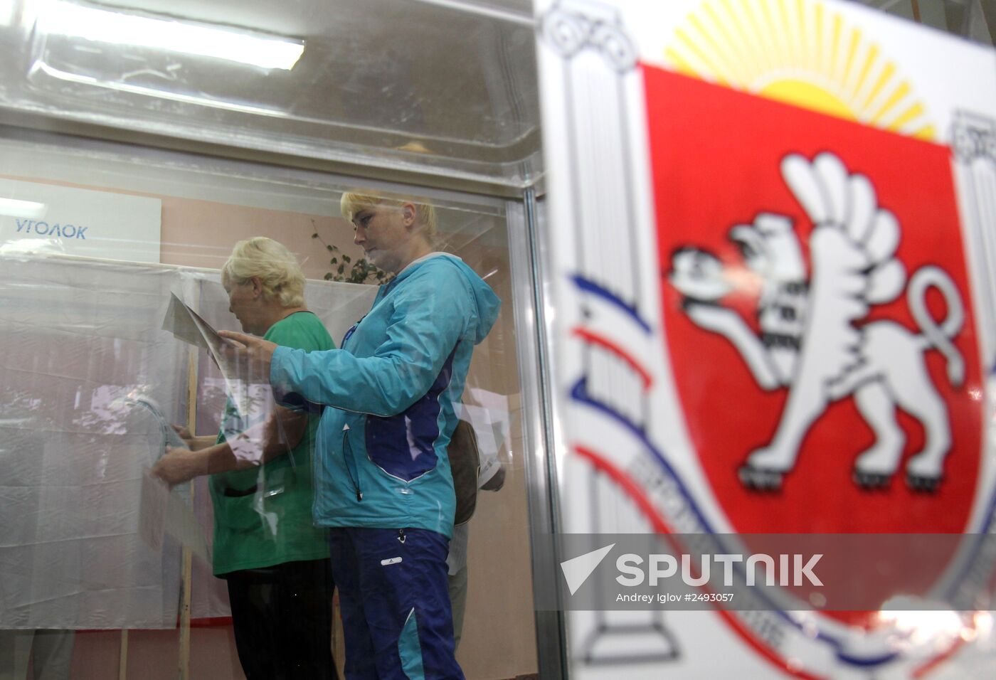 Single day of voting in Crimea