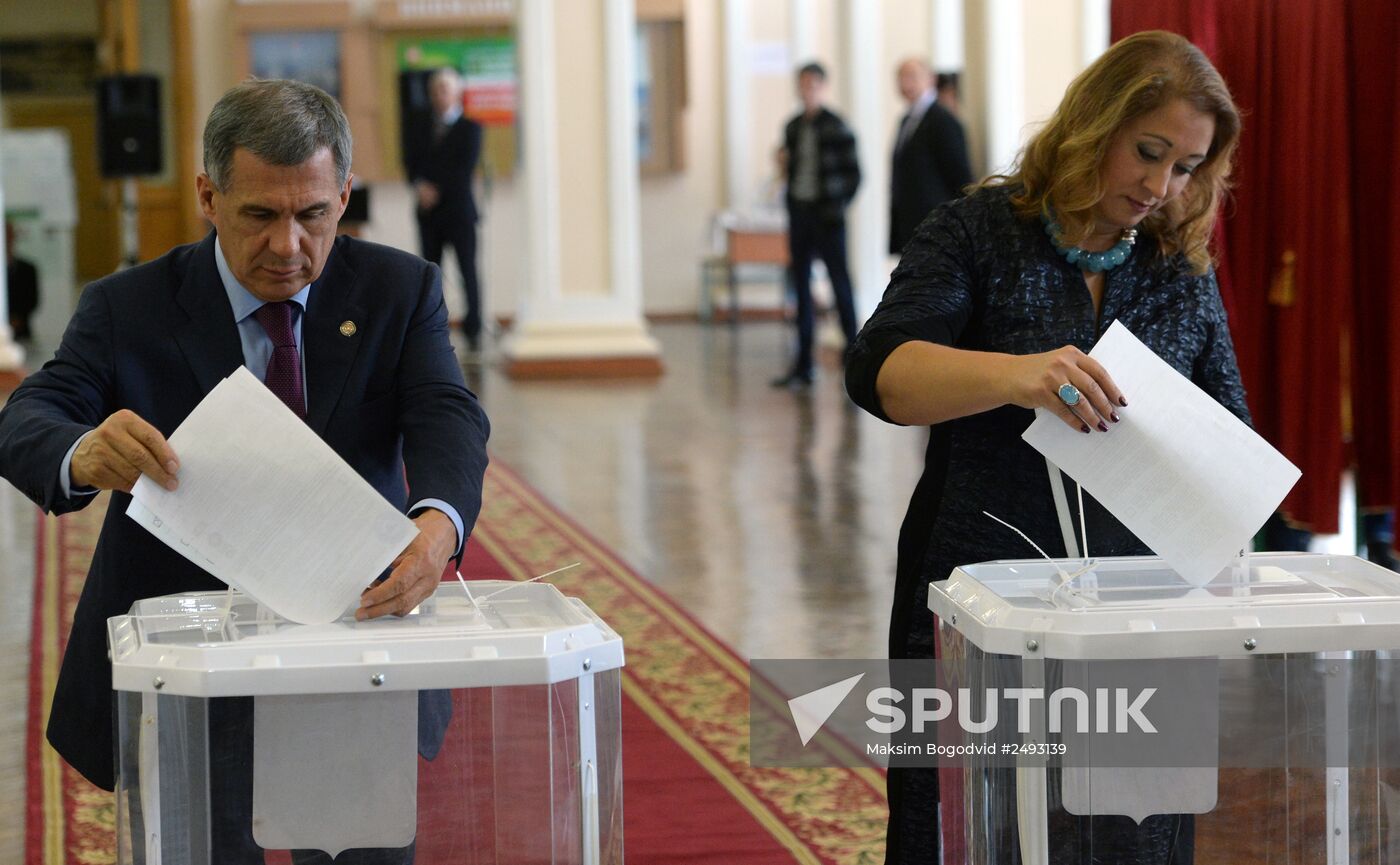 Russia votes in municipal elections