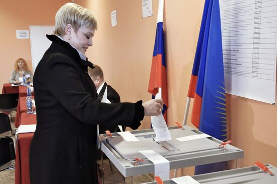 Russia votes in municipal elections