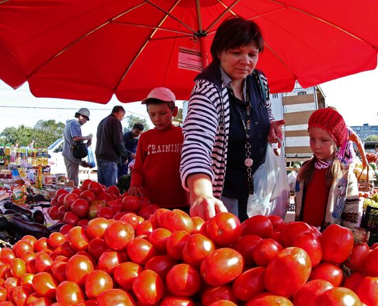 Trade fair for producers of agricultural products in Kaliningrad region