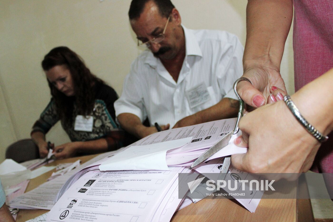 Single day of voting in Crimea