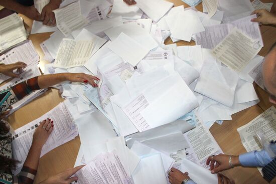 Single day voting in Crimea