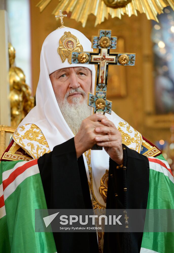 Patriarch Kirill visits Khabarovsk, Birobidzhan and Amur dioceses
