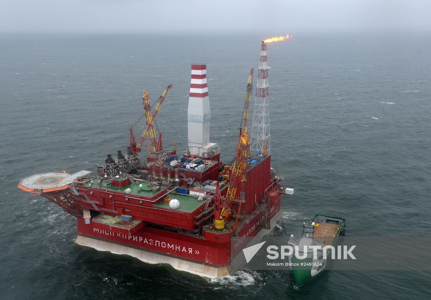 Prirazlomnaya oil platform