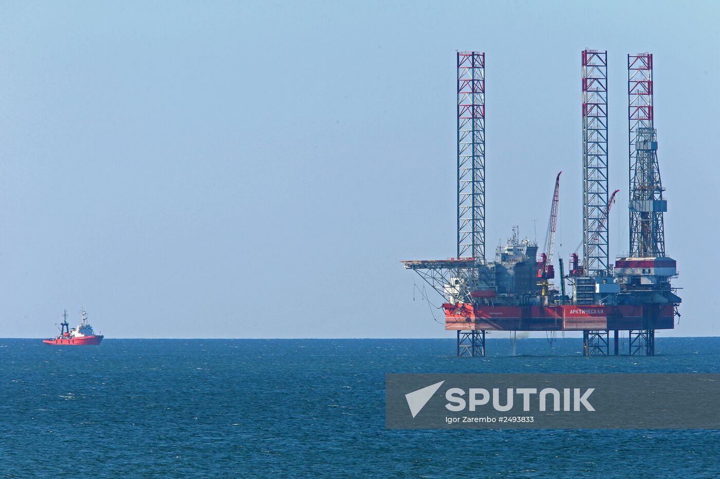 Arkticheskaya jack-up floating drilling rig