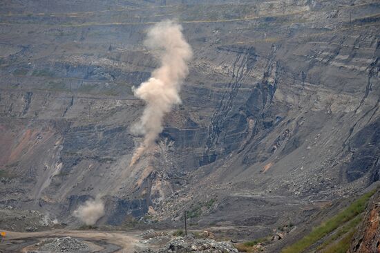 Korkinsky coal mine in Chelyabinsk Region