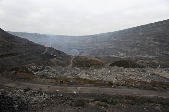 Korkinsky coal mine in Chelyabinsk Region