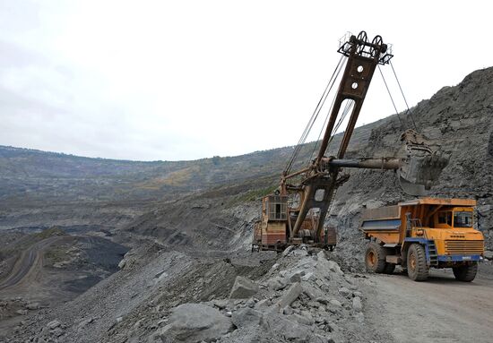 Korkinsky coal mine in Chelyabinsk Region