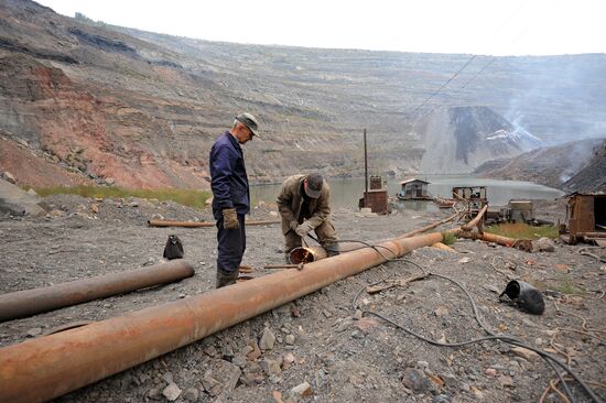 Korkinsky coal mine in Chelyabinsk Region