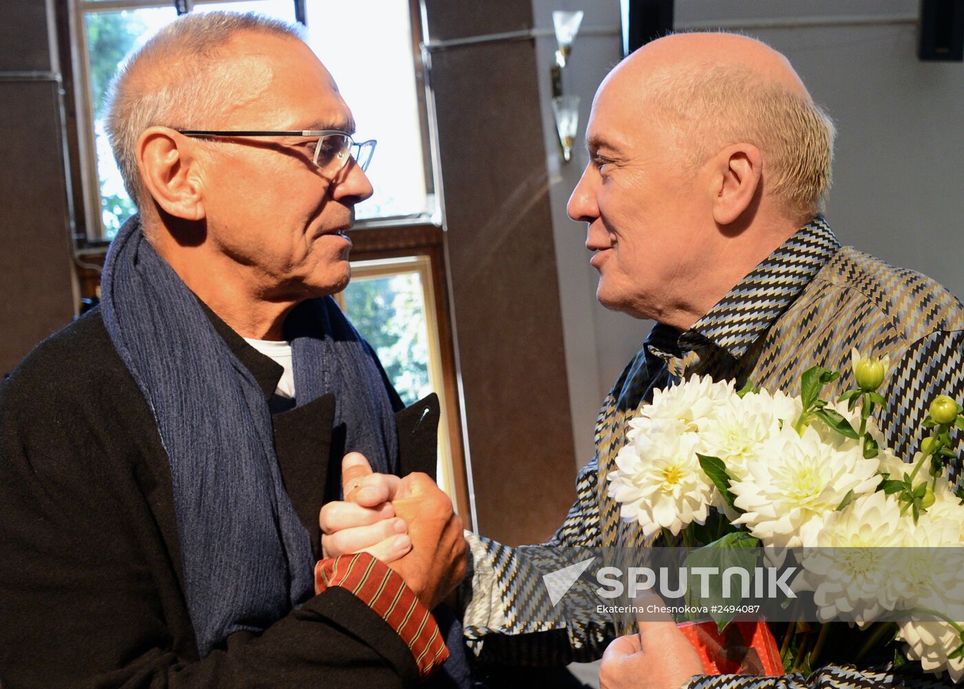 Mossovet Theater company get together