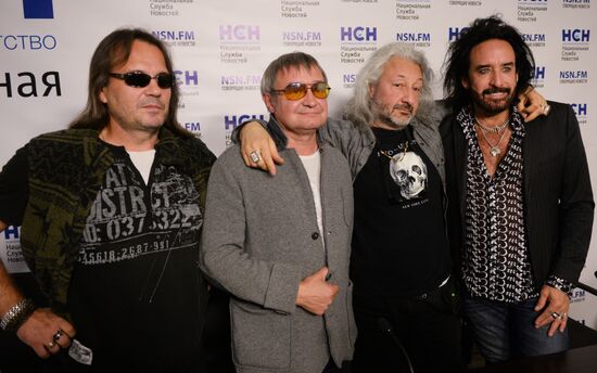 News conference "45 Years, 45 Cities: Farewell Tour of Stas Namin and Tsvety Band"
