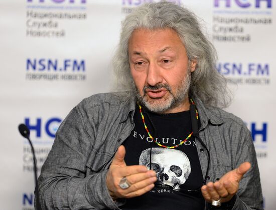 News conference "45 Years, 45 Cities: Farewell Tour of Stas Namin and Tsvety Band"