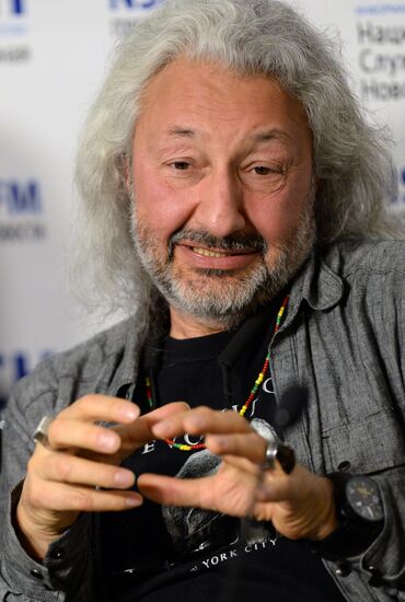 News conference "45 Years, 45 Cities: Farewell Tour of Stas Namin and Tsvety Band"