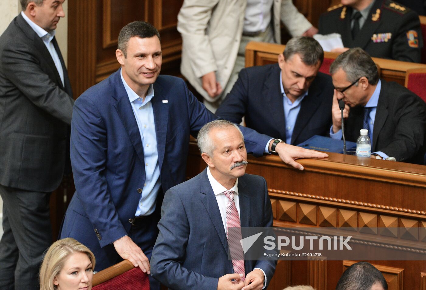 Ukraine's Supreme Rada (Parliament) in session