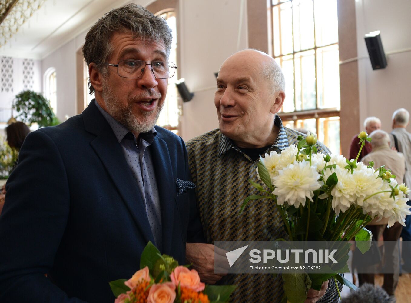 Mossovet Theater company get together