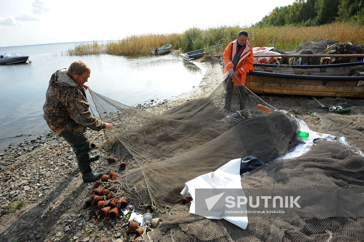 The Chelyabinsk fish-breeding farm