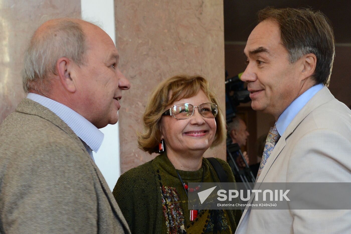 Mossovet Theater company get together