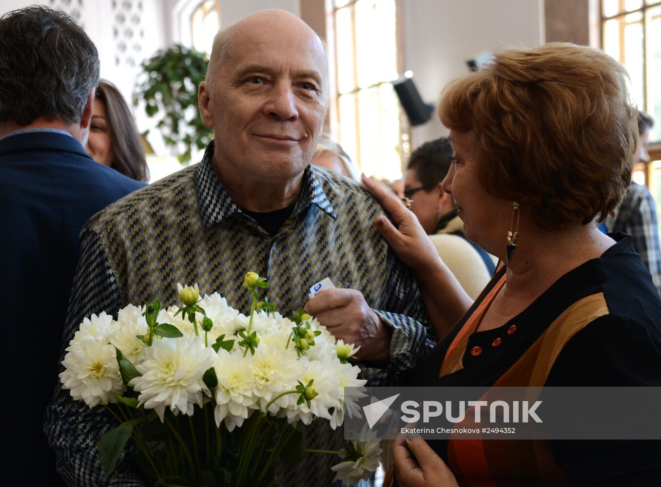 Mossovet Theater company get together