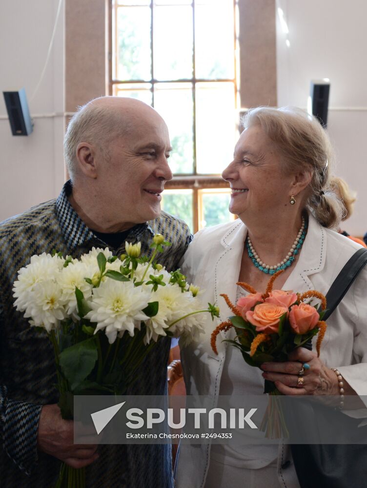 Mossovet Theater company get together