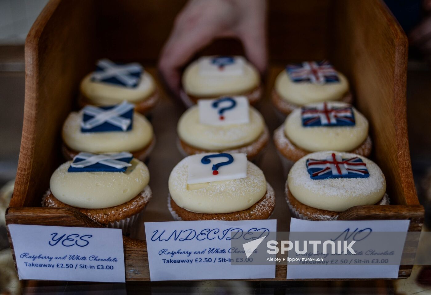 Edinburgh on the eve of referendum on Scottish Independence