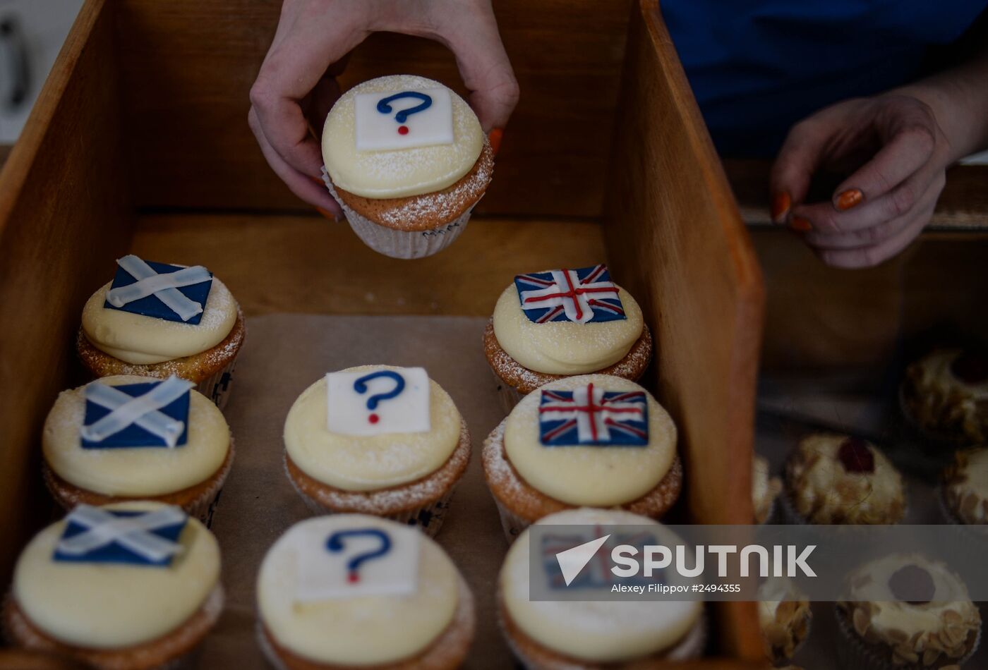 Edinburgh on the eve of referendum on Scottish Independence