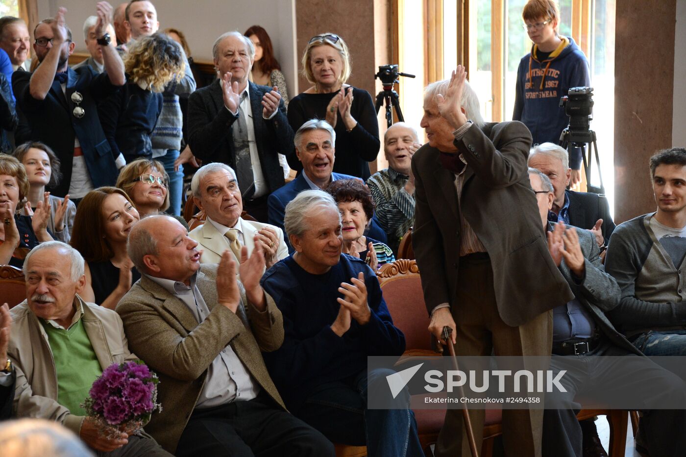 Mossovet Theater company get together