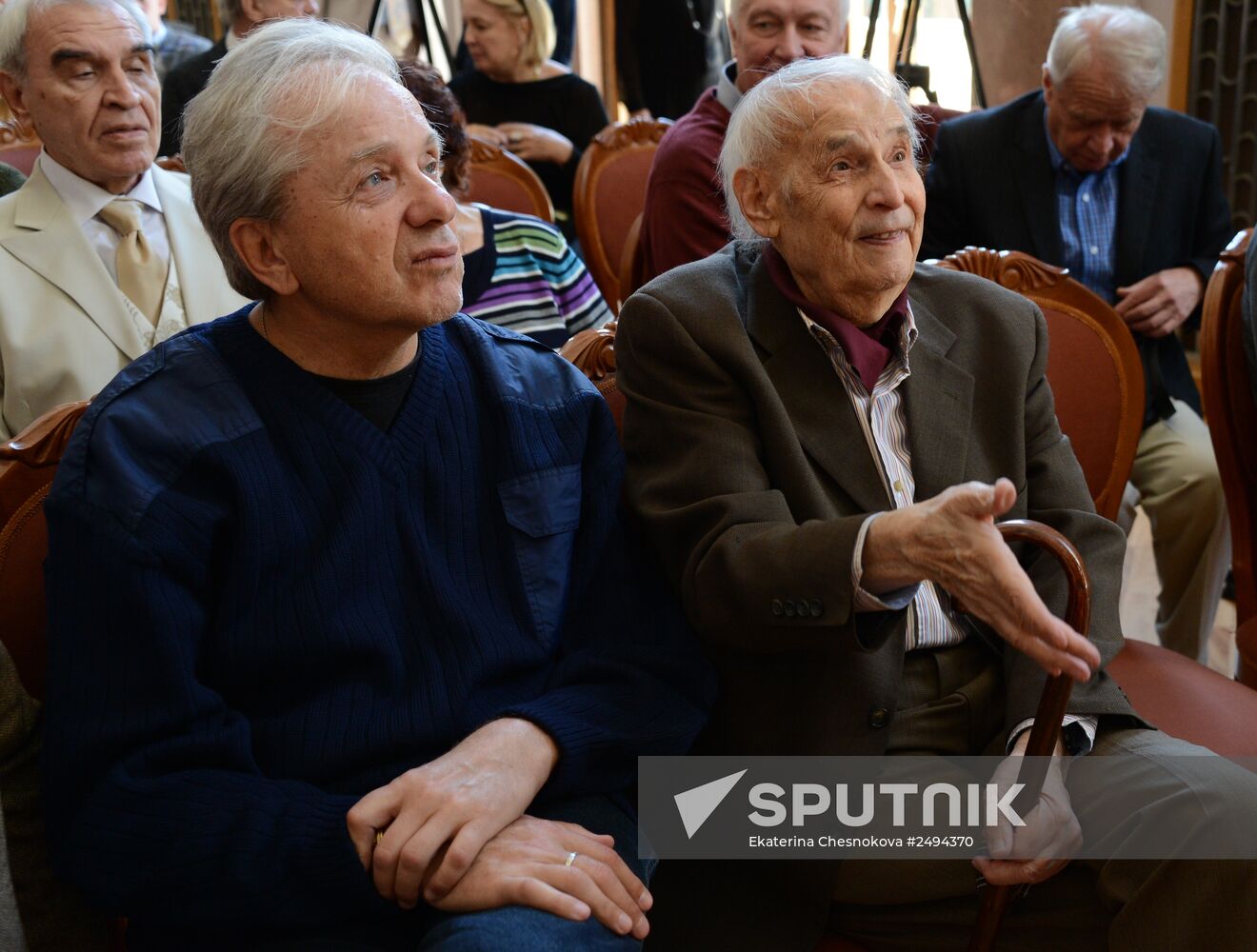 Mossovet Theater company get together