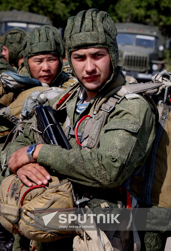 Air assault brigade holds drill as part of Eastern Military District's combat readiness check