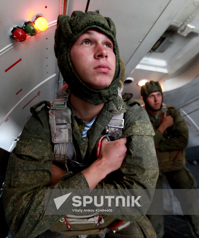 Air assault brigade holds drill as part of Eastern Military District's combat readiness check