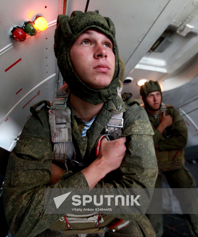 Air assault brigade holds drill as part of Eastern Military District's combat readiness check