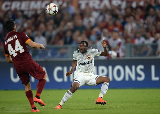 Football. UEFA Champions League. Roma vs. CSKA