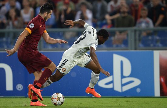 Football. UEFA Champions League. Roma vs. CSKA