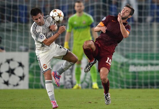 Football. UEFA Champions League. Roma vs. CSKA