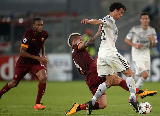 Football. UEFA Champions League. Roma vs. CSKA