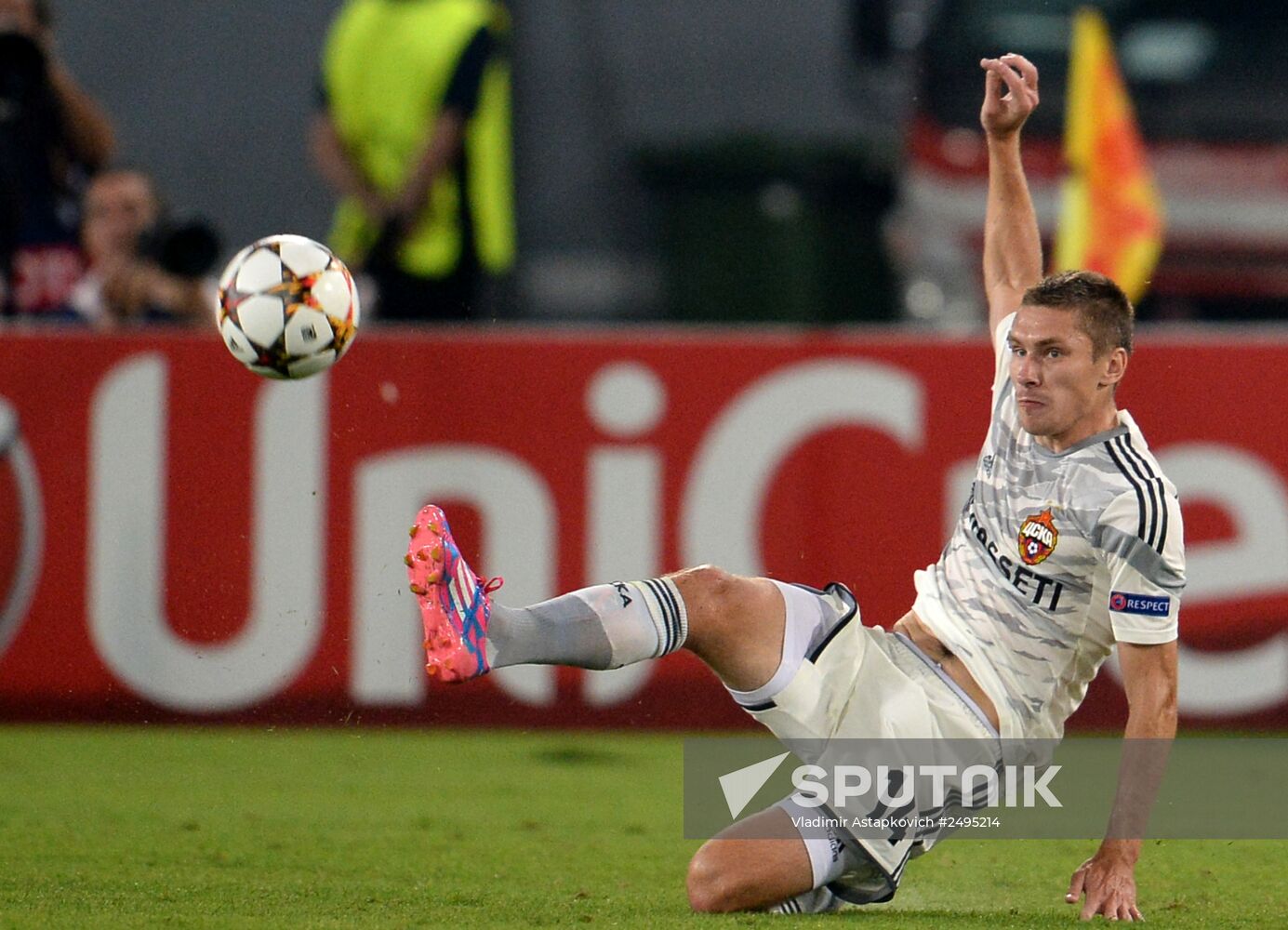 Football. UEFA Champions League. Roma vs. CSKA