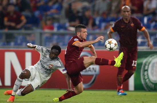 Football. UEFA Champions League. Roma vs. CSKA