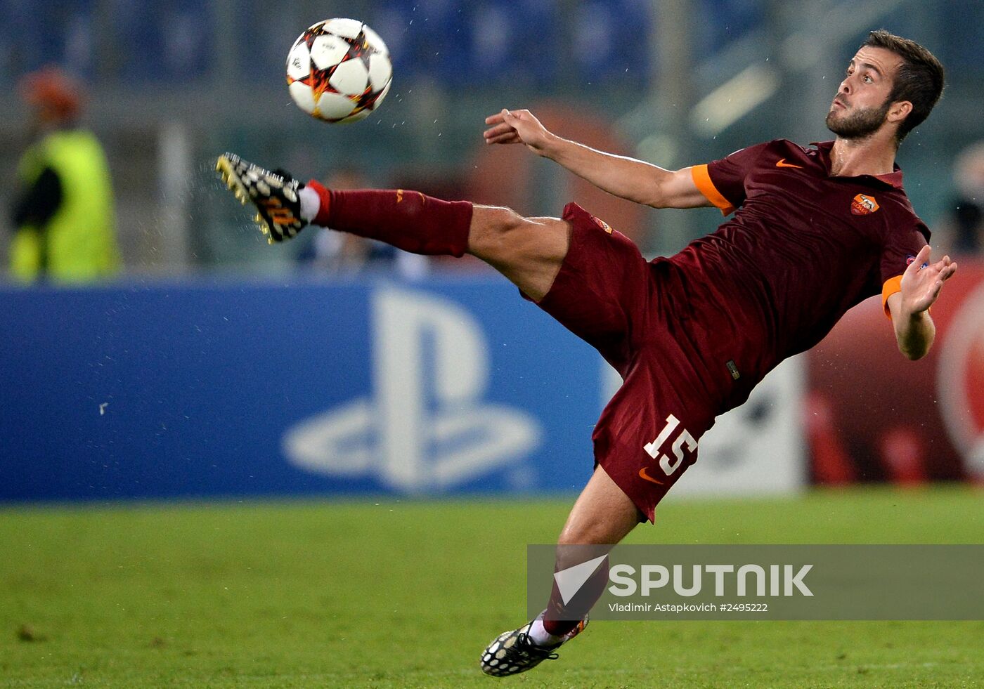 Football. UEFA Champions League. Roma vs. CSKA